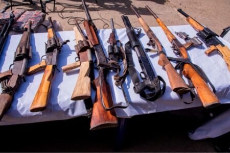 Police Arrest Robbery Suspects, Cultists, Recover 14 Guns, 80 Cartons Of Illicit Drugs In Lagos