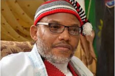 Kanu's brother insists on court identifying law backing conviction of IPOB leader