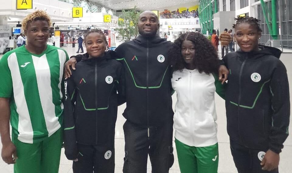 Nigerian wrestlers depart for 3rd ranking series in Mongolia