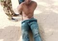 Navy arrest suspected terrorist collaborator in Lake Chad