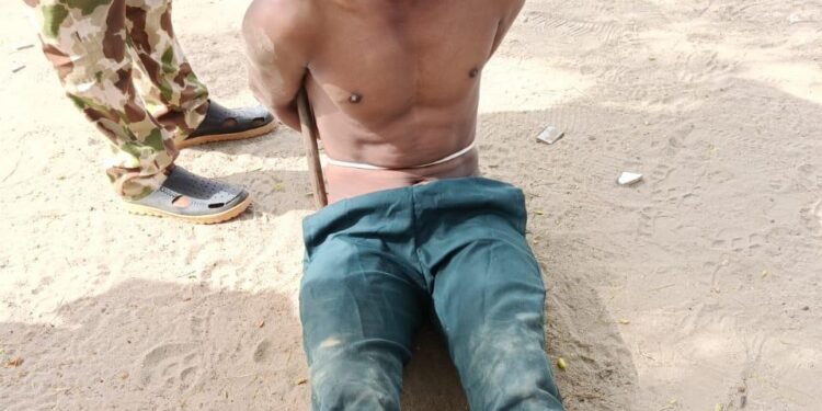 Navy arrest suspected terrorist collaborator in Lake Chad