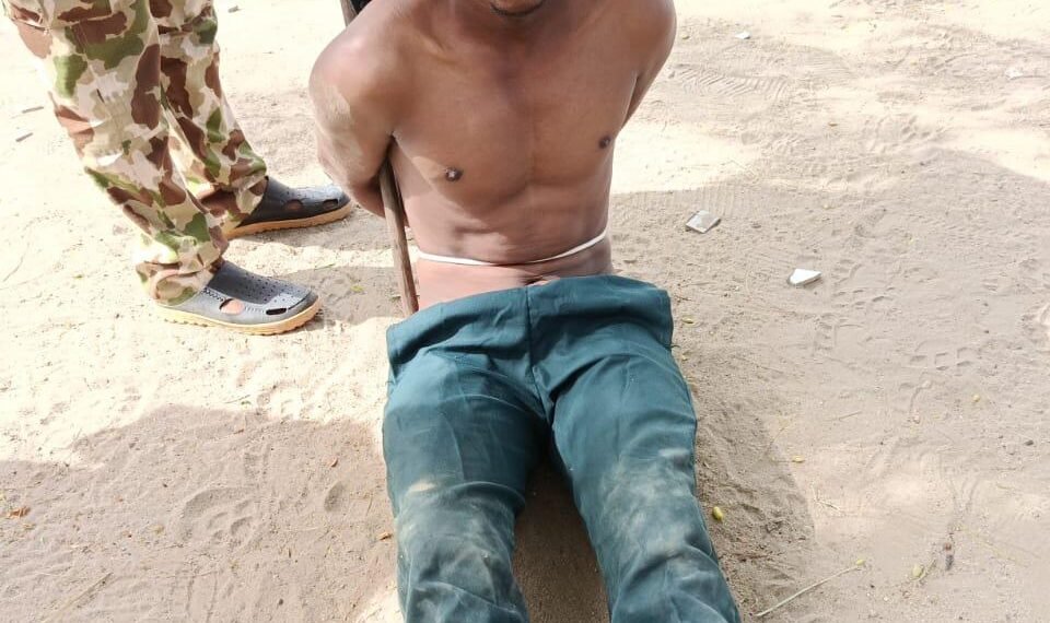 Navy arrest suspected terrorist collaborator in Lake Chad