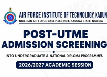 Air Force Institute Of Technology Announces 2026/2027 Post-UTME Screening
