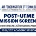 Air Force Institute Of Technology Announces 2026/2027 Post-UTME Screening