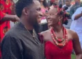 Fans react as videos of Mark Angel's colourful traditional wedding emerge