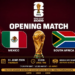 World Cup 2026 begins as Mexico hosts South Africa in historic opening match
