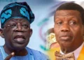 Adeboye Defends Tinubu Over Insecurity, Says President Cannot Wear Khaki And Fight