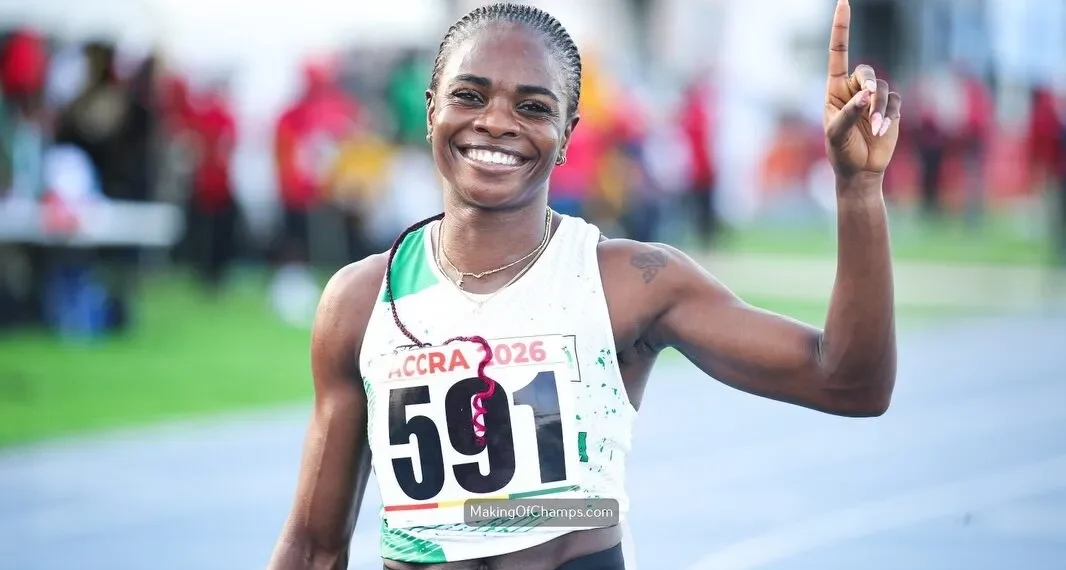 Tobi Amusan wins gold in Taiwan, sets new record