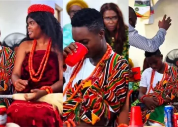 Peller Takes Relationship With Jarvis To Next Level As He Pays Bride Price In Edo