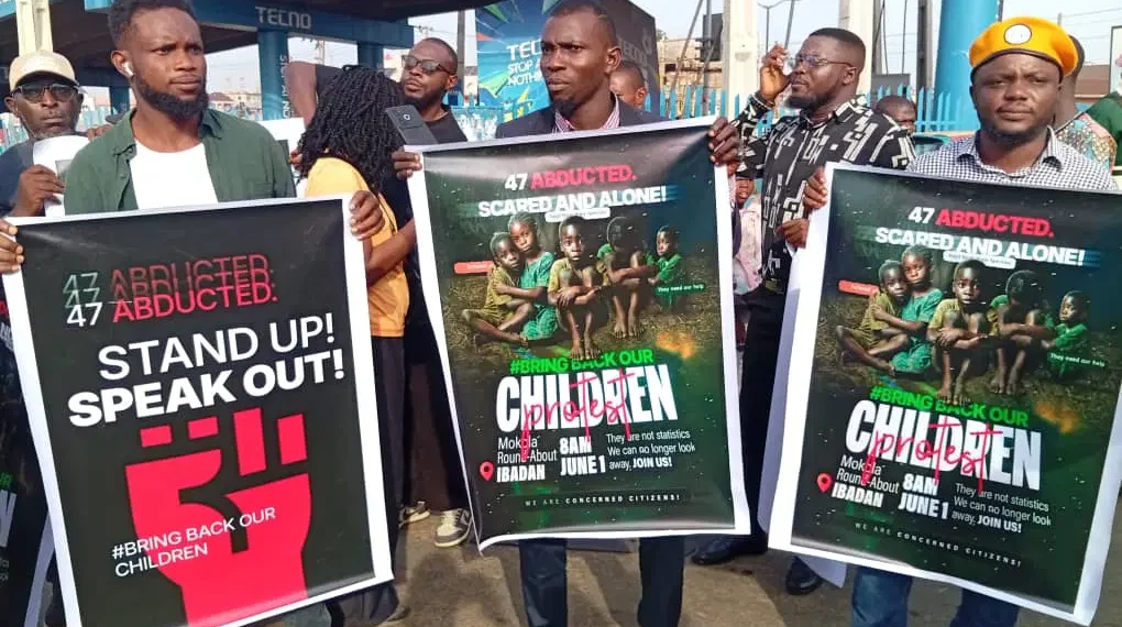Protests rock Abuja, Ogun, Oyo over abducted Oyo schoolchildren, teachers