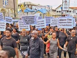 Tinubu must go protest rocks Port Harcourt