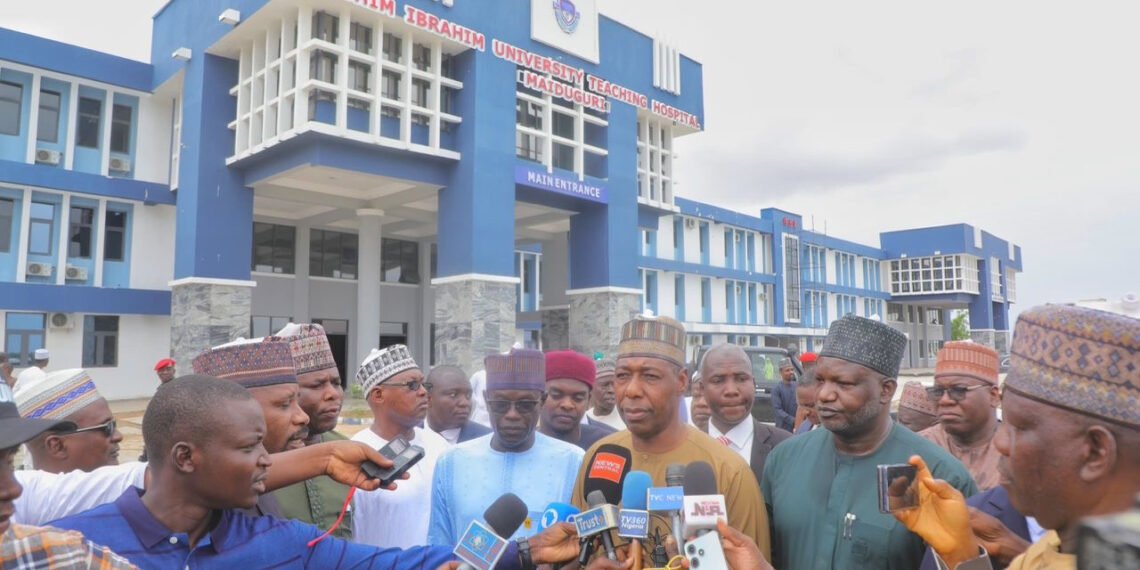 Gov. Zulum orders completion of 400- bed teaching hospital within 60 days
