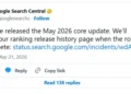 May Google Core Update rolls out worldwide as Google refines AI-powered search rankings
