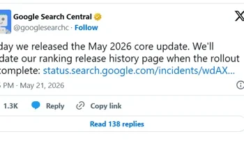 May Google Core Update rolls out worldwide as Google refines AI-powered search rankings