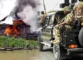 Soldiers clash with Emede Community youths, several houses razed in Delta State