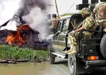 Soldiers clash with Emede Community youths, several houses razed in Delta State
