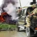 Soldiers clash with Emede Community youths, several houses razed in Delta State