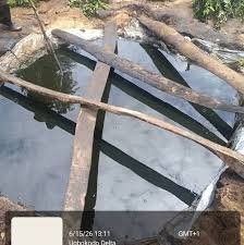 Navy Discovers Hidden Crude Oil Storage Site, Recovers 17,000 Litres In Delta