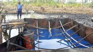 Navy Uncovers 17,000 Litres of Stolen Crude In Delta Hidden Inside Camouflaged Reservoir