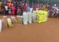 Governor Okpebholo Reaffirms Support For IDPs, Donates Relief Materials To Uhogua Camp