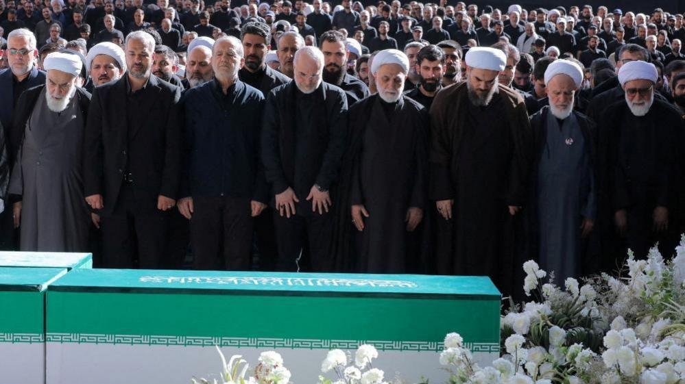 Iran’s Supreme Leader Absent As Senior Officials Attend Ayatollah Khamenei’s Funeral