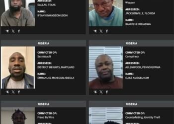 US Publishes List of 124 Nigerians for Deportation Over Criminal Convictions