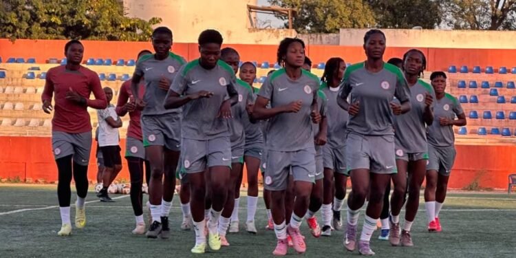 Falconets Draw with All Star International FC Men's Team in World Cup Warm-Up