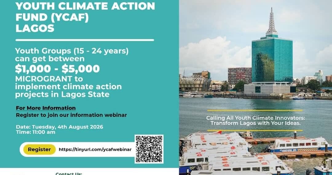 How to Apply for Lagos Youth Climate Action Grant Worth Up To $5,000