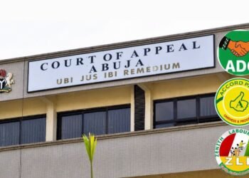Appeal Court Overturns Judgment Ordering Deregistration Of ADC, 4 Other Parties