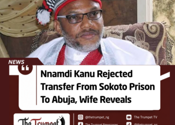 Nnamdi Kanu Rejected Transfer From Sokoto Prison To Abuja, Wife Reveals