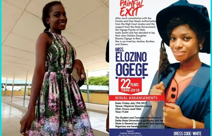 Justice after seven years: Court sentences two to death for murder of DELSU first-class student Elozino Ogege