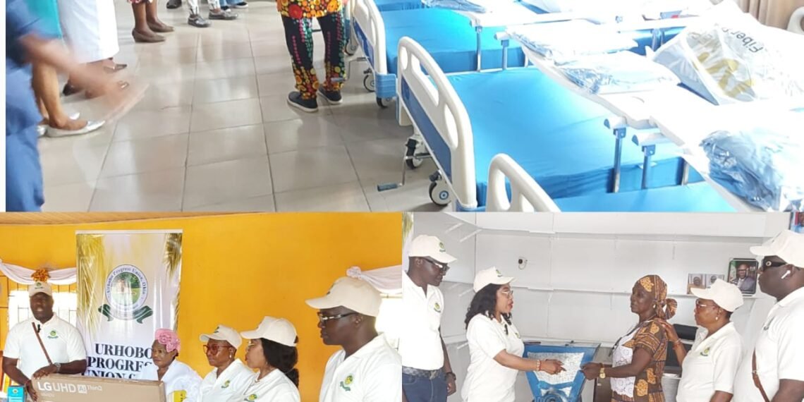 UPU Ohio, North America, Donates Medical Equipment to Sapele Hospital, Oghara Orphanage, Empowers Widow in Delta
