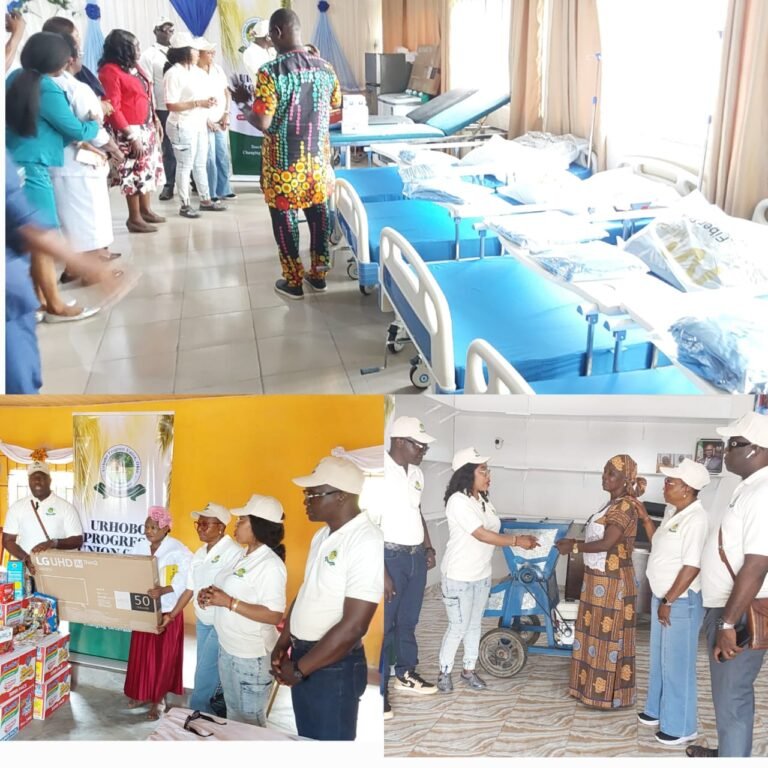 UPU Ohio, North America, Donates Medical Equipment to Sapele Hospital, Oghara Orphanage, Empowers Widow in Delta