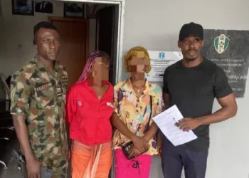 Navy Hands Over Two Rescued Human Trafficking Victims To NAPTIP