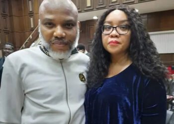 Nnamdi Kanu's Wife Denies Divorce Reports, Calls Claims False