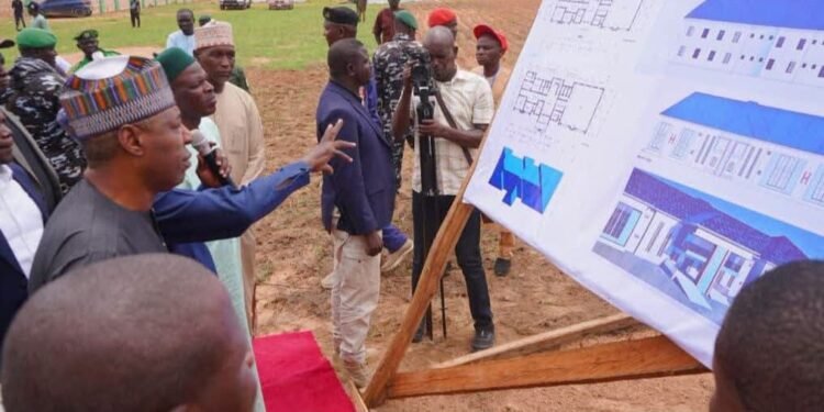 Zulum Flags Off Construction Of 100 Bed General Hospital In Borno