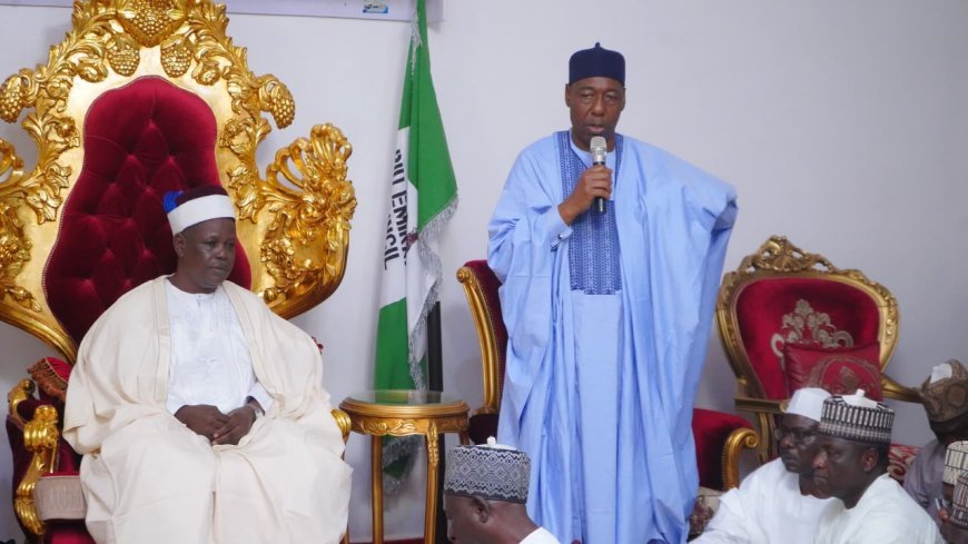 Governor Zulum Approves Employment Of 100 graduates From Biu LG To Tackle Thuggery
