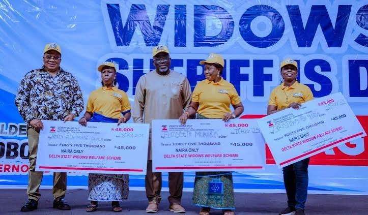 Oborevwori Puts Smiles On Delta Widows As 10,000 Receive June Stipends