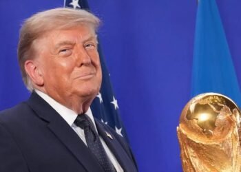 Trump Hands Spain World Cup Trophy After Extra-Time Win Over Argentina