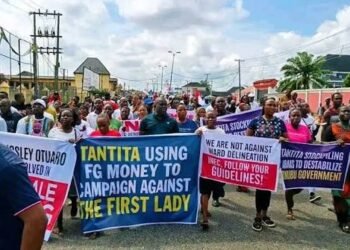 Delta Community protest Over Oppression