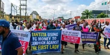 Delta Community protest Over Oppression
