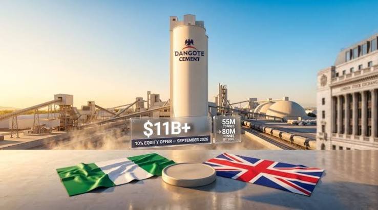 Dangote Cement London listing