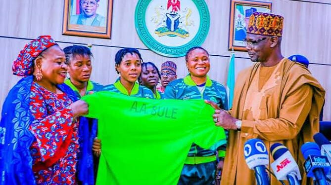Governor Sule rewards Nasarawa Amazons