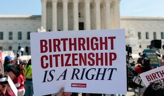 US Birthright citizenship