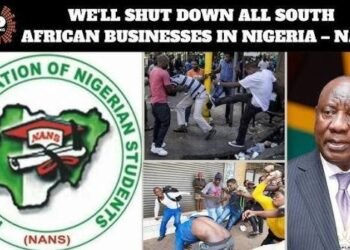 NANS South Africa Ultimatum