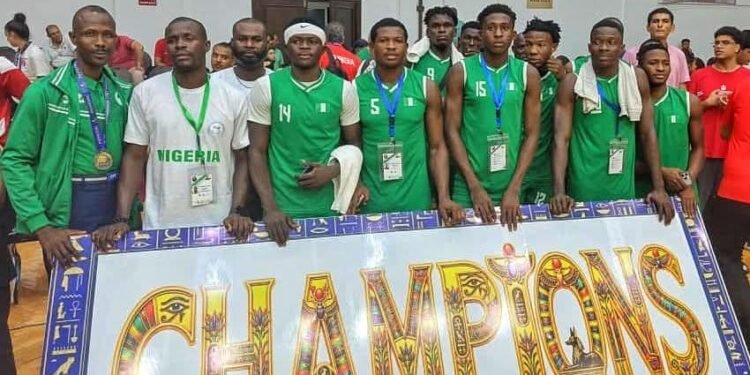 Nimrod Celebrates Nigeria’s U18 Boys After Maiden African Volleyball Championship Victory