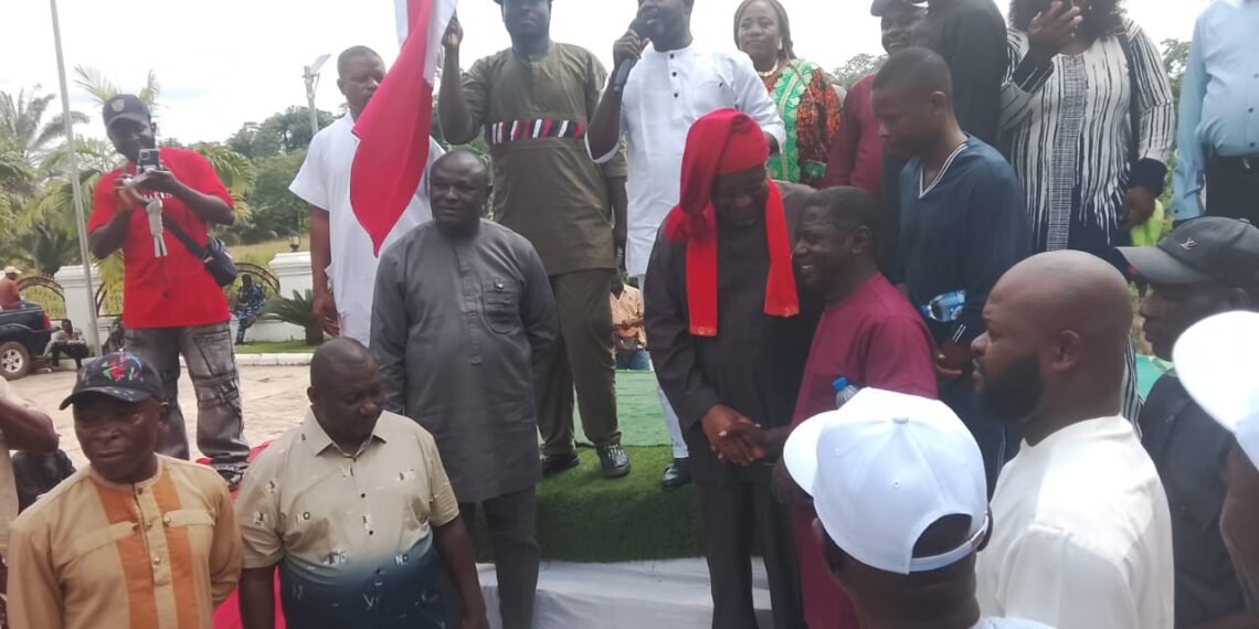 NDC Deputy Chairman, Secretary, Others Defect To PDP In Ebonyi