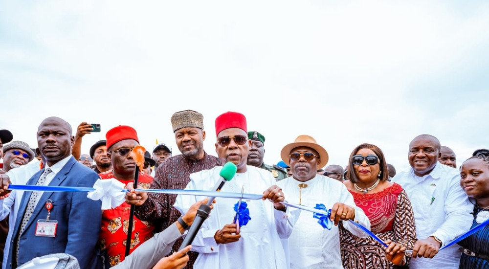 Vice President Shettima Unveils 33.5km Elele -Egbeda-Omoku Dual-Carriageway In Rivers