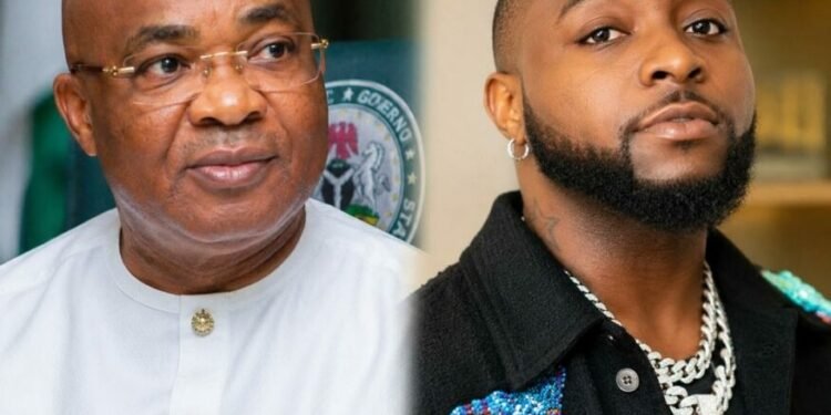 Uzodimma Mocks Davido Over Adeleke’s Re-election Bid, Says ‘‘Prepare to Sign Your Uncle as Dancer’’