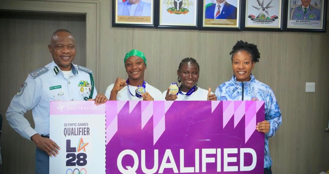 Customs Boss Pledges Support as Nigeria’s Beach Volleyball Players Ahead 2028 Olympics